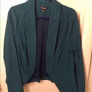 Torrid Green/Teal Blazer